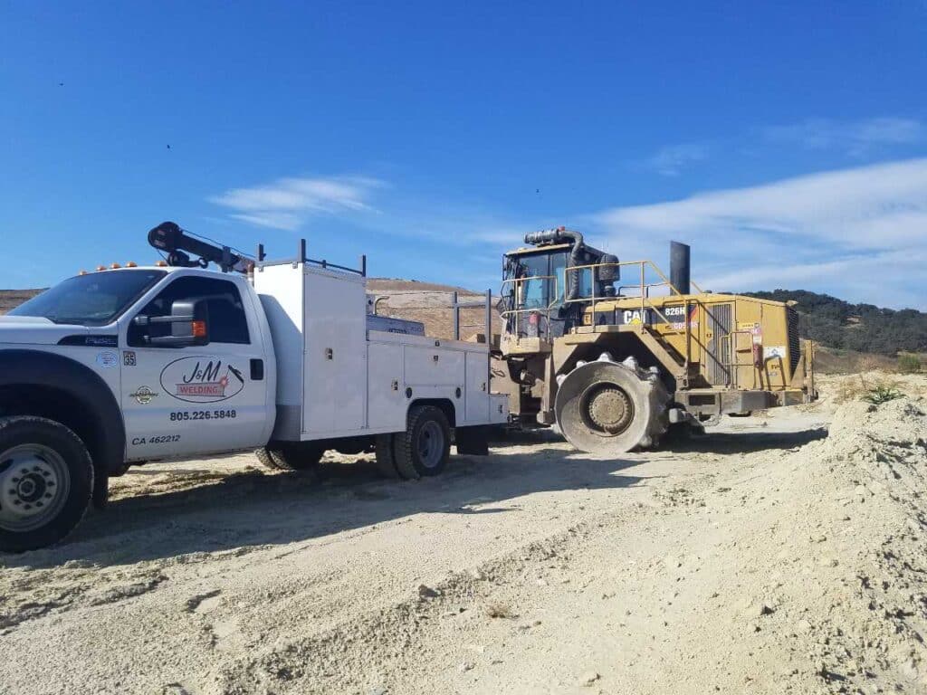 Mobile welding services near you including Paso Robles and San Luis Obispo.