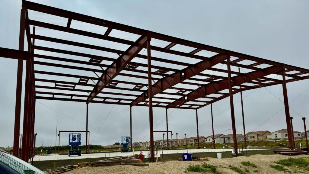 structural welding metal building frame